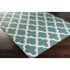 Surya York AWHD1006 Teal Cream Area Rug 10 ft. X 14 ft. Rectangle
