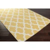 Surya York AWHD1010 Bright Yellow Cream Area Rug 10 ft. X 14 ft. Rectangle