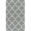 Surya York AWHD1017 Medium Gray Cream Area Rug 10 ft. X 14 ft. Rectangle