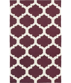 Surya York AWHD1031 Purple Ivory Area Rug 9 ft. X 12 ft. Rectangle
