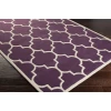 Surya Transit AWHE2016 Dark Purple Cream Area Rug 9 ft. X 13 ft. Rectangle