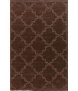 Surya Central Park AWHP4019 Dark Brown Area Rug 6 ft. Round