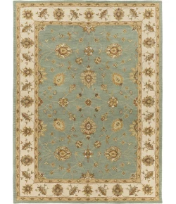 Livabliss Middleton AWHR2058 Dark Green Grass Green Area Rug 6 ft. Round