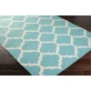 Surya Vogue AWLT3003 Aqua Ivory Area Rug 9 ft. X 12 ft. Rectangle