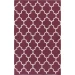 Surya Vogue AWLT3006 Fuschia Ivory Area Rug 5 ft. X 8 ft. Rectangle