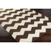 Surya Vogue AWLT3017 Dark Brown Cream Area Rug 8 ft. X 10 ft. Rectangle