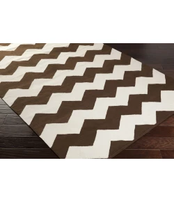 Surya Vogue AWLT3017 Dark Brown Cream Area Rug 8 ft. X 10 ft. Rectangle
