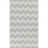 Surya Vogue AWLT3021 Aqua Cream Area Rug 8 ft. X 10 ft. Rectangle