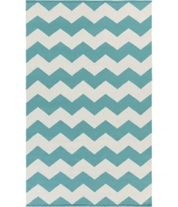 Surya Vogue AWLT3022 Teal White Area Rug 2 ft. X 3 ft. Rectangle