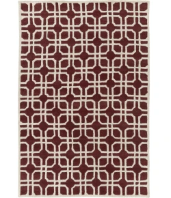 Surya Transit AWMD2103 Red Ivory Area Rug 9 ft. X 13 ft. Rectangle