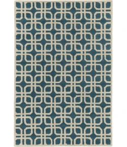 Surya Transit AWMD2107 Teal Ivory Area Rug 9 ft. X 13 ft. Rectangle