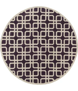 Surya Transit AWMD2109 Purple Ivory Area Rug 9 ft. X 13 ft. Rectangle