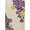 Surya Botany BOT2475 Cream Violet Area Rug 9 ft. X 13 ft. Rectangle