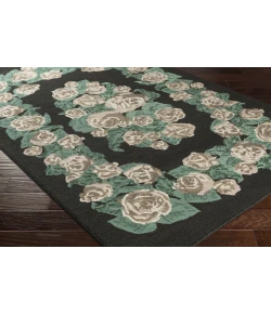 Surya Botany BOT2482 Dark Green Emerald Area Rug 9 ft. X 13 ft. Rectangle