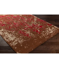 Surya Egypt EGT3078 Camel Dark Red Area Rug 4 ft. X 6 ft. Rectangle