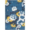 Surya Elaine ELI3088 Bright Blue Navy Area Rug 8 ft. X 11 ft. Rectangle