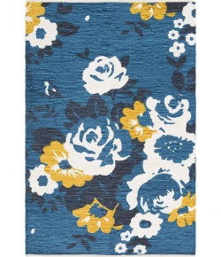 Surya Elaine ELI3088 Bright Blue Navy Area Rug 8 ft. X 11 ft. Rectangle