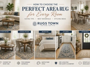 How to Choose the Perfect Area Rug for Every Room in Your Home