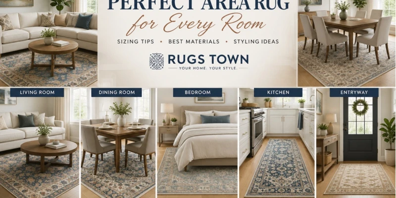 How to Choose the Perfect Area Rug for Every Room in Your Home