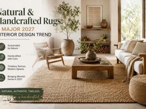 Natural & Handcrafted Rugs: A Major 2027 Interior Design Trend