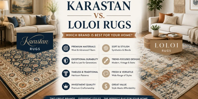 Karastan vs. Loloi Rugs: Which Brand Is Best for Your Home?