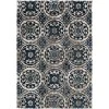Central Oriental Tulsa Ledyard Cr/Na Area Rug 5 ft. X 7 ft. 3 in. Rectangle