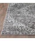 Loomaknoti Rhane Valeina Gray/Cream ER004 2 ft. X 6 ft. 7 in. Rectangle Rug