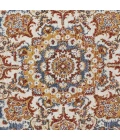 Loomaknoti Alsbrooke Amrenta Blue/Cream EA001 9 ft. 10 in. X 12 ft. 10 in. Rectangle Rug