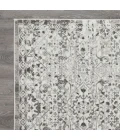 Loomaknoti Rhane Alreka Gray/Cream ER022 7 ft. 10 in. X 9 ft. 10 in. Rectangle Rug