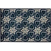 Loomaknoti Tecopa Kerin Blue/White ETR02BWH20 3 ft. 3 in. X 5 ft. 3 in. Rectangle Rug