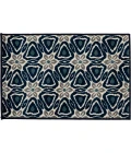 Loomaknoti Tecopa Kerin Blue/White ETR02BWH08 2 ft.  X 3 ft.  Rectangle Rug