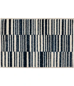 Loomaknoti Tecopa Varonika White/Blue ETR18WBL50 4 ft. X 6 ft. Rectangle Rug
