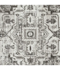 Loomaknoti Rhane Alvner Gray/Cream ER018 6 ft. 7 in. X 9 ft. 2 in. Rectangle Rug