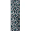 Loomaknoti Tecopa Ferley Blue/Green ETR04GB12 2 ft. X 6 ft. 7 in. Rectangle Rug