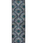 Loomaknoti Tecopa Ferley Blue/Green ETR04GB12 2 ft.  X 6 ft. 7” Rectangle Rug