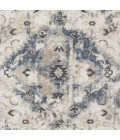 Loomaknoti Kehleigh Zofionz Blue/Cream EK004 7 ft. 10 in. X 9 ft. 10 in. Rectangle Rug