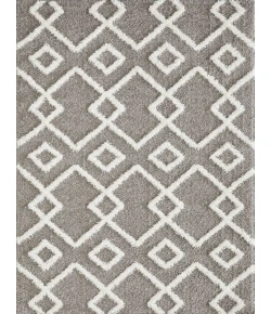 Loomaknoti Vemoa Adeta Gray/Cream EV001 5 ft. 3 in. X 7 ft. 3 in. Rectangle Rug