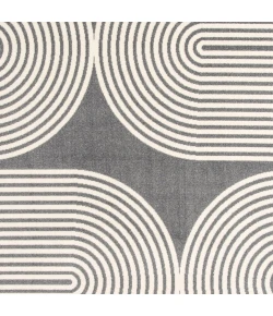 Loomaknoti Tecopa Milburm Gray/White ETR05GRW85 9 ft. 10 in. X 12 ft. 10 in. Rectangle Rug