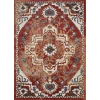 Loomaknoti Alsbrooke Zailorn Orange/Red EA006 9 ft. 10 in. X 12 ft. 10 in. Rectangle Rug