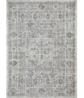 Loomaknoti Rhane Aleckan Gray/Cream ER015 2 ft.  X 3 ft.  Rectangle Rug