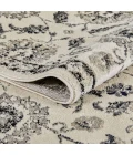 Loomaknoti Celena Ashbil Cream/Blue EC005 5 ft. 3 in. X 7 ft. 3 in. Rectangle Rug