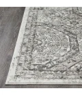 Loomaknoti Rhane Alvezi Gray/Cream ER017 9 ft. 10 in. X 12 ft. 10 in. Rectangle Rug