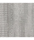 Loomaknoti Breyleigh Canderz Cream/Gray EB008 9 ft. 10 in. X 12 ft. 10 in. Rectangle Rug