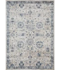 Loomaknoti Kehleigh Aylesh Cream/Blue EK016 3 ft. 3 in. X 5 ft. 3 in. Rectangle Rug