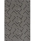 Loomaknoti Tecopa Trenten Black/White ETR12BLW85 9 ft. 10 in. X 12 ft. 10 in. Rectangle Rug