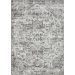 Loomaknoti Rhane Alemern Gray/Cream ER019 5 ft. 3 in. X 7 ft. 3 in. Rectangle Rug