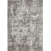 Loomaknoti Rhane Allory Gray/Cream ER014 5 ft. 3 in. X 7 ft. 3 in. Rectangle Rug