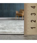 Loomaknoti Rhane Almurz Gray/Cream ER013 2 ft.  X 3 ft.  Rectangle Rug
