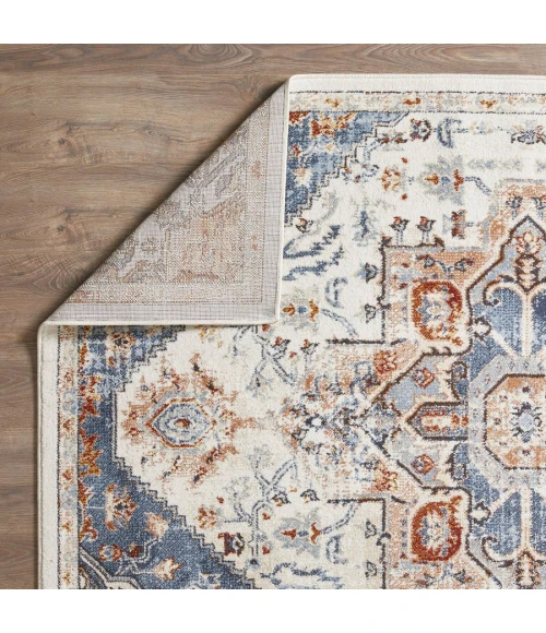 Loomaknoti Alsbrooke Obinda Cream/Beige EA009 9 ft. 10 in. X 12 ft. 10 in. Rectangle Rug