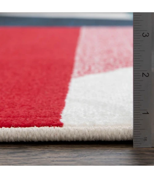 Loomaknoti Tecopa Trimvora Blue/White ETR19BWH85 9 ft. 10 in. X 12 ft. 10 in. Rectangle Rug